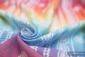 RAINBOW LACE, jacquard weave fabric, 100% cotton, width 140cm, weight 280 g/m² #babywearing