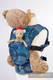 Doll Carrier made of woven fabric (100% cotton) - SEA ADVENTURE DARK (grade B) #babywearing