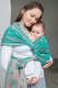 Baby Wrap, Jacquard Weave (100% cotton) - Pistachio Lace - size M (grade B) #babywearing