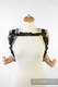 Nosidło Klamrowe ONBUHIMO z tkaniny skośno-krzyżowej (60% bawełna 40% bambus), rozmiar Standard - TĘCZOWA #babywearing