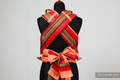 MEI-TAI carrier Toddler, broken-twill weave - 100% cotton - with hood, Autumn #babywearing