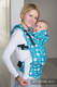 Ergonomic Carrier, Baby Size, jacquard weave 100% cotton - MOTHER EARTH - Second Generation #babywearing