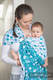 Ringsling, Jacquard Weave (100% cotton) - with gathered shoulder - MOTHER EARTH Reverse - long 2.1m #babywearing