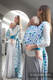 Żakardowa chusta do noszenia dzieci, bawełna -MATKA ZIEMIA - rozmiar S #babywearing