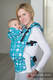 Ergonomic Carrier, Toddler Size, jacquard weave 100% cotton - MOTHER EARTH - Second Generation #babywearing