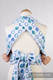Mei Tai carrier Mini with hood/ jacquard twill / 100% cotton / MOTHER EARTH Reverse #babywearing