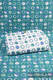 MATKA ZIEMIA, tkanina żakardowa, 100% bawełna, szerokość 140 cm, gramatura 380 g/m² #babywearing