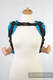 Nosidło Klamrowe ONBUHIMO z tkaniny skośno-krzyżowej (100% bawełna), rozmiar Standard - GŁĘBIA OCEANU (drugi gatunek) #babywearing