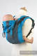Lenny Buckle Onbuhimo baby carrier, standard size, broken-twill weave (100% cotton) - OCEAN DEPTH #babywearing