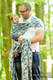 Baby Wrap, Jacquard Weave (100% cotton) - BLUE CAMO - size XL #babywearing