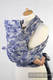 Mei Tai carrier Mini with hood/ jacquard twill / 100% cotton / BLUE CAMO #babywearing