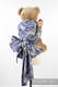 Doll Sling, Jacquard Weave, 100% cotton - BLUE CAMO #babywearing