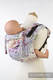 Nosidło Klamrowe ONBUHIMO z tkaniny żakardowej (100% bawełna), rozmiar Standard - KOLORY ŻYCIA (drugi gatunek) #babywearing