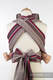 MEI-TAI carrier Toddler, broken-twill weave - 100% cotton - with hood, Heather Nights #babywearing