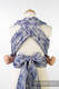 Mei Tai carrier Toddler with hood/ jacquard twill / 100% cotton / BLUE CAMO (grade B) #babywearing