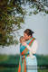 Baby Wrap, Herringbone Weave (100% cotton) - LITTLE HERRINGBONE LANTANA - size M #babywearing