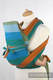 Mei Tai carrier Mini with hood/ herringbone twill / 100% cotton / LITTLE HERRINGBONE LANTANA  (grade B) #babywearing