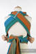 Mei Tai carrier Toddler with hood/ herringbone twill / 100% cotton / LITTLE HERRINGBONE LANTANA  #babywearing