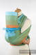 Mei Tai carrier Toddler with hood/ herringbone twill / 100% cotton / LITTLE HERRINGBONE SUNFLOWER #babywearing