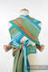 WRAP-TAI carrier Toddler with hood/ herringbone twill / 100% cotton / LITTLE HERRINGBONE SUNFLOWER #babywearing