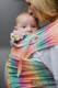 WRAP-TAI carrier Mini with hood/ herringbone twill / 100% cotton / LITTLE HERRINGBONE IMAGINATION  #babywearing
