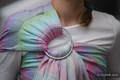 Bandolera de anillas, tejido espiga (100% algodón) - LITTLE HERRINGBONE IMPRESSION - long 2.1m #babywearing