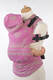 Ergonomic Carrier, Toddler Size, jacquard weave 100% cotton - CANDY LACE, Second Generation #babywearing