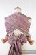 WRAP-TAI carrier Toddler with hood/ jacquard twill / 100% cotton / CANDY LACE #babywearing