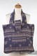 Shoulder bag made of wrap fabric (100% cotton) - BLUEBERRY LACE - standard size 37cmx37cm #babywearing