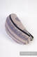 Sac banane en retailles d’écharpes, (100 % coton) - BLUEBERRY LACE REVERSE  #babywearing