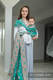 Baby Wrap, Jacquard Weave (100% cotton) - PISTACHIO LACE - size S #babywearing