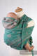 WRAP-TAI carrier Mini with hood/ jacquard twill / 100% cotton / PISTACHIO LACE #babywearing