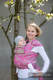 WRAP-TAI carrier Toddler with hood/ jacquard twill / 100% cotton / CANDY LACE #babywearing