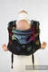 Lenny Buckle Onbuhimo baby carrier, standard size, jacquard weave (100% cotton) - RAINBOW LACE DARK Reverse (grade B) #babywearing