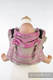 Lenny Buckle Onbuhimo baby carrier, standard size, jacquard weave (100% cotton) - CANDY LACE Reverse #babywearing