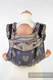Lenny Buckle Onbuhimo baby carrier, standard size, jacquard weave (100% cotton) - BLUEBERRY LACE (grade B) #babywearing