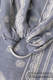 Ringsling, Jacquard Weave, with gathered shoulder(60% cotton 28% linen 12% tussah silk) - ROYAL LACE - long 2.1m #babywearing