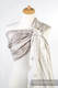 Ringsling, Jacquard Weave (60% cotton 28% linen 12% tussah silk) - PORCELAIN LACE - long 2.1m #babywearing