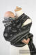 WRAP-TAI carrier Mini with hood/ jacquard twill / 60% cotton, 40% linen / GLAMOROUS LINEN LACE #babywearing