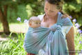 Baby Wrap, Jacquard Weave (100% cotton) - LITTLE LOVE - ZEPHYR - size M #babywearing