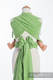 WRAP-TAI carrier Mini, diamond weave - 100% cotton - with hood, GREEN DIAMOND #babywearing