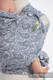 WRAP-TAI carrier Mini with hood/ jacquard twill / 100% cotton / PAISLEY NAVY BLUE & CREAM #babywearing