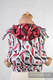 WRAP-TAI carrier Toddler with hood/ jacquard twill / 100% cotton / QUEEN OF HEARTS #babywearing