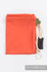 Sackpack made of wrap fabric (100% cotton) - BURNT ORANGE DIAMOND - standard size 32cmx43cm #babywearing