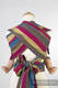 Wrap-Tai Tragehilfe Toddler / Kreuzköper-Bindung / 100% Baumwolle / mit Kapuze / FOREST MEADOW (grad B) #babywearing