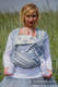 WRAP-TAI portabebé Mini con capucha/ jacquard sarga/60% algodón, 28% lino, 12% seda tusor/ ROYAL LACE #babywearing