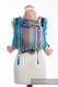 Lenny Buckle Onbuhimo baby carrier, standard size, broken-twill weave (100% cotton) - ZUMBA BLUE (grade B) #babywearing