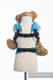 Doll Carrier made of woven fabric, 100% cotton  - HIGH TIDE #babywearing