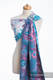 Ringsling, Jacquard Weave (100% cotton), with gathered shoulder - HIGH TIDE - long 2.1m #babywearing