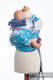 Nosidełko dla dzieci WRAP-TAI MINI, bawełna, splot żakardowy, z kapturkiem, NA FALI #babywearing